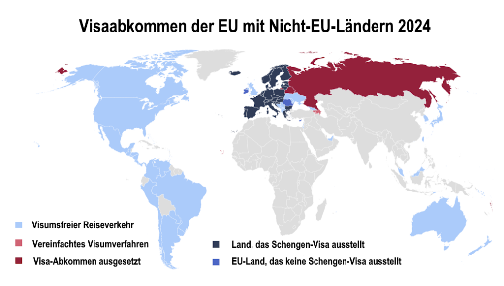 EU Schengen Visaabkommen 2024